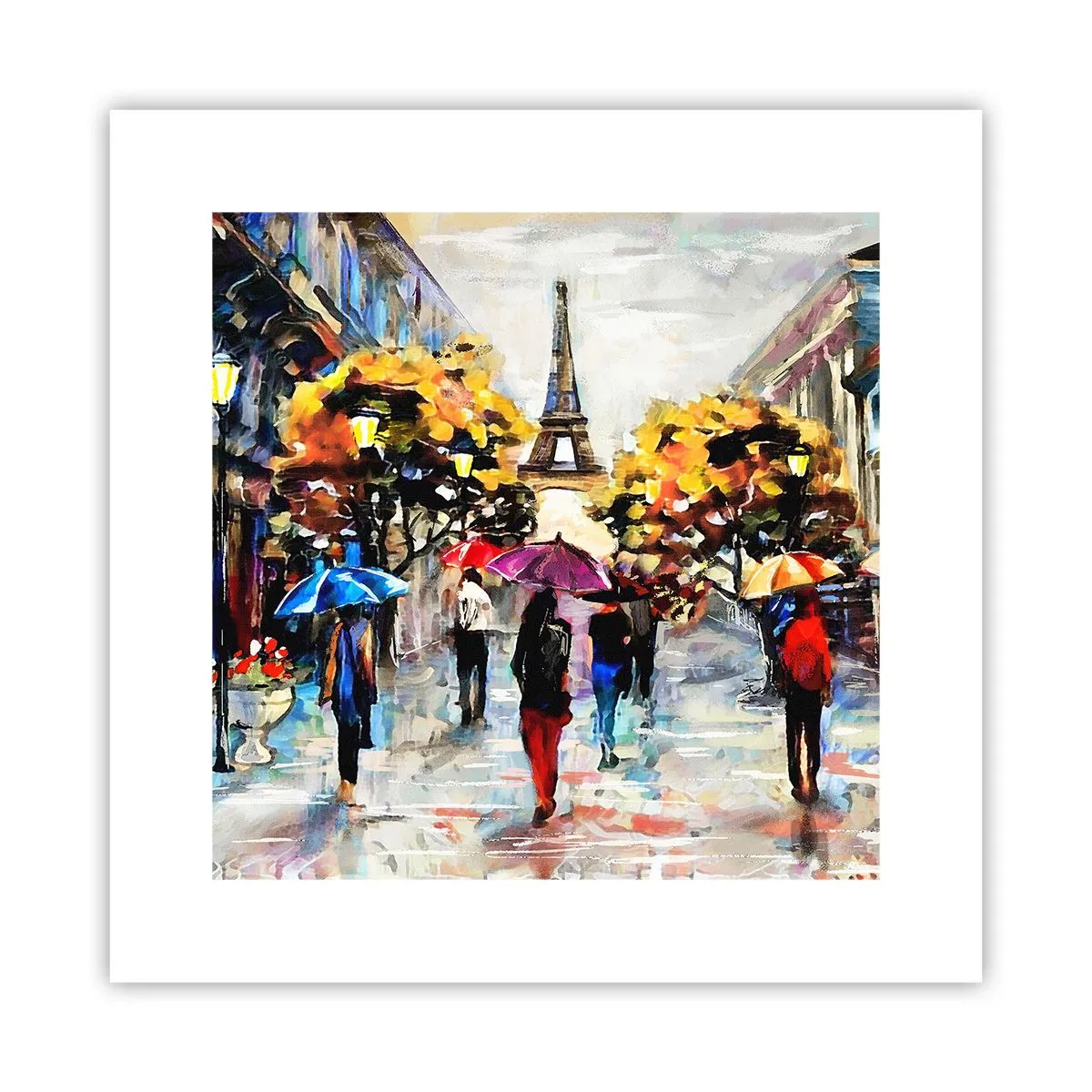 Poster - Deosebit de frumos în toamnă - 30x30 cm