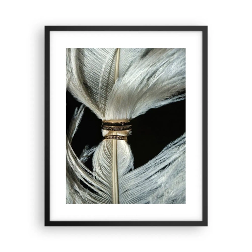 Poster în ramă neagră - ...și nu te voi părăsi.. - 40x50 cm