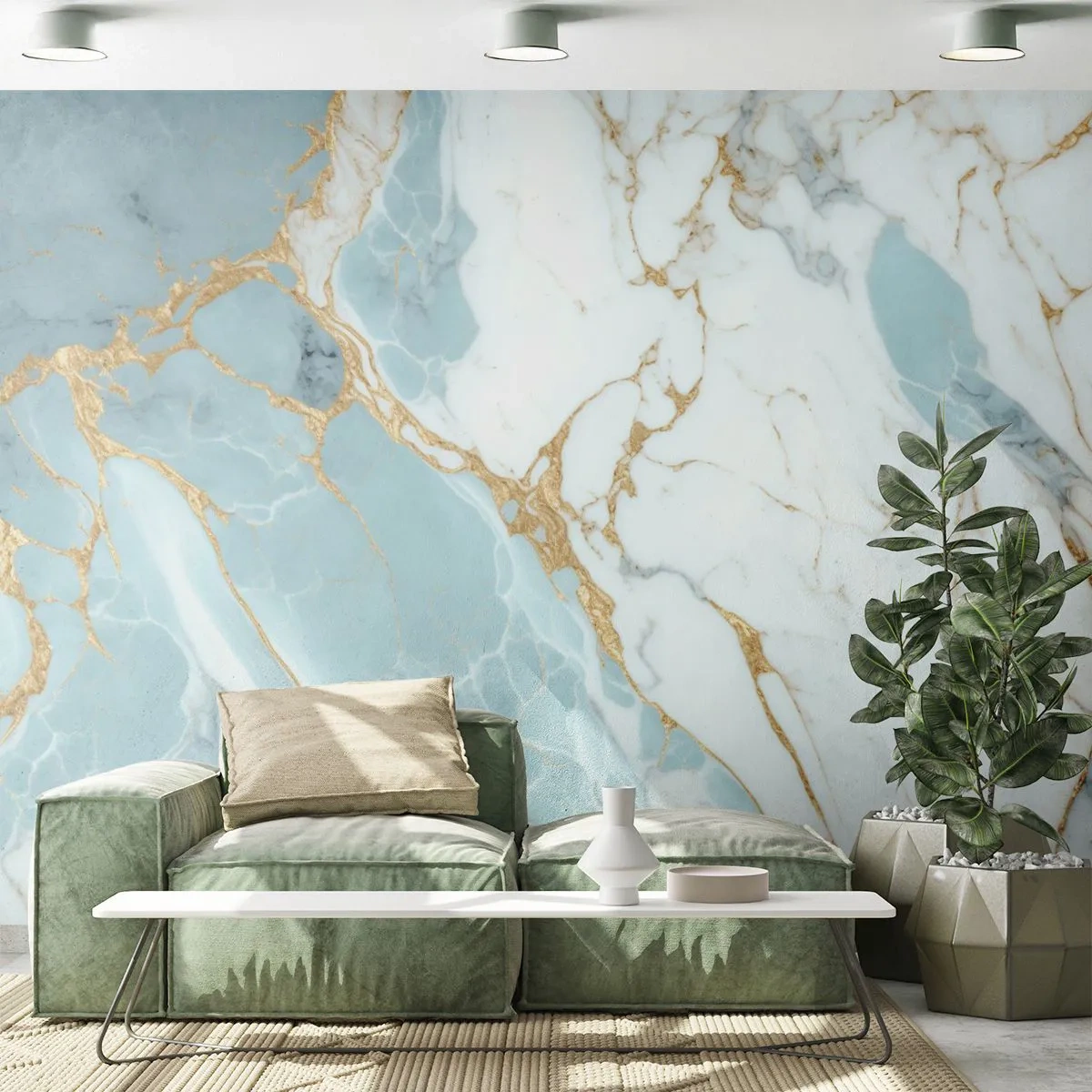 Tapet Standard Eco - Bogăția pietrei - Art Deco, Glamour, Marmură - 150x105 cm