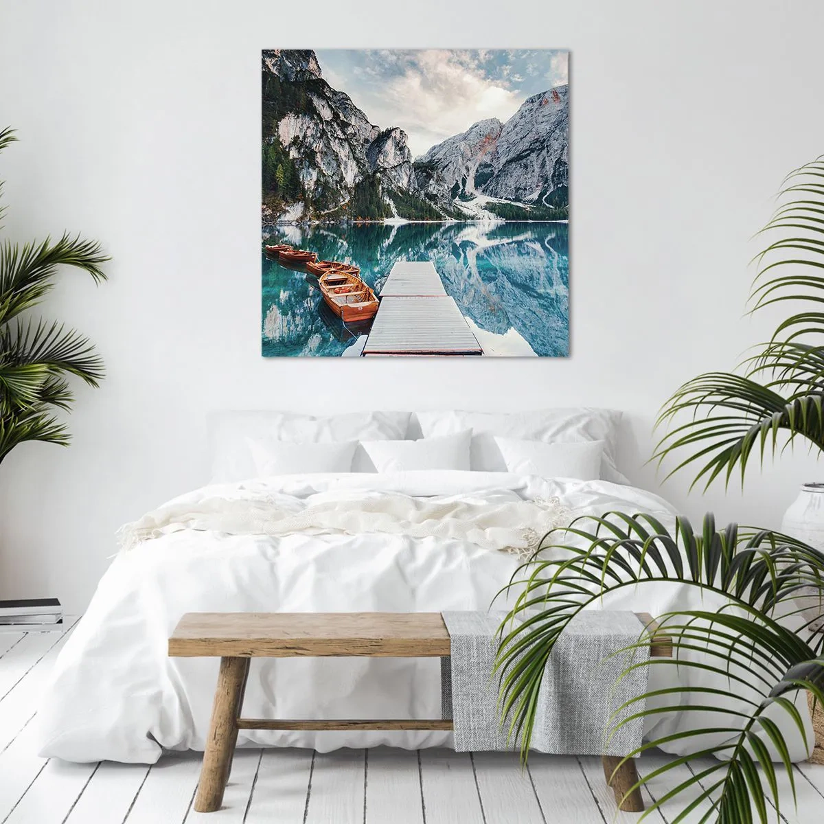 Tablou pe pânză - Îți vom arăta frumusețea - 60x60 cm