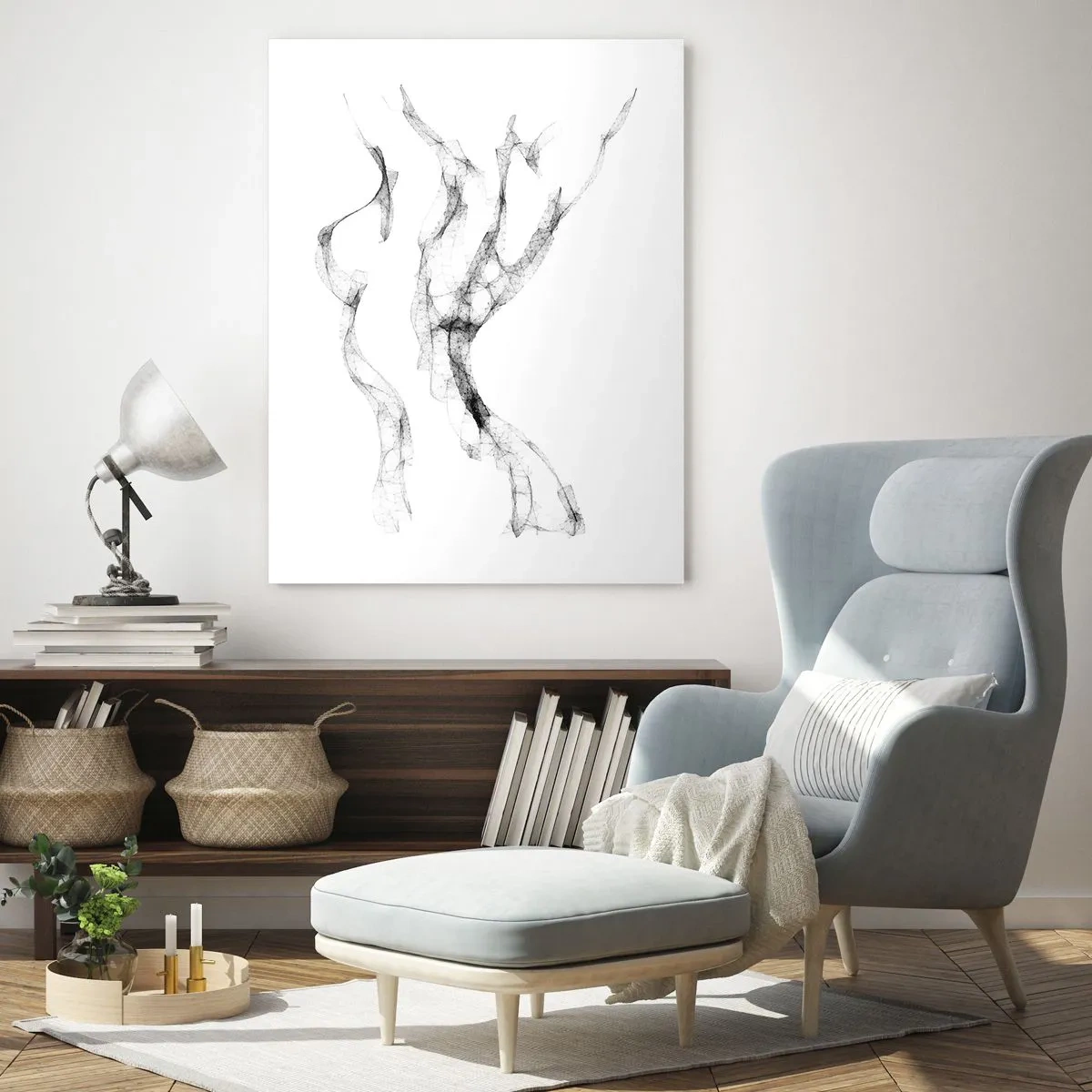 Tablou pe sticlă - Frumoasa și puternică - 50x70 cm