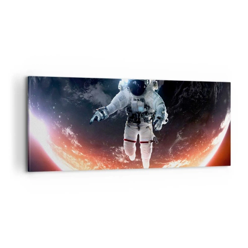Tablou pe pânză - Pot să mai stau un pic? - 100x40 cm