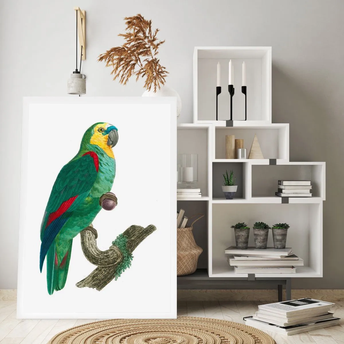Poster - Portret de papagal - 40x50 cm