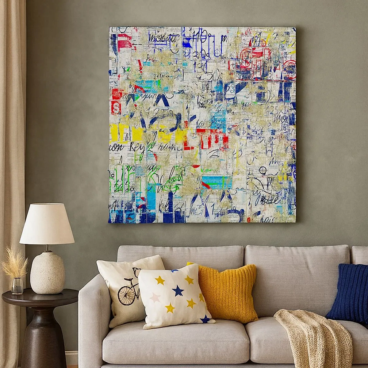 Tablou pe pânză - Pur și simplu plăcut pentru ochi - 30x30 cm