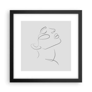 Poster în ramă neagră - Meandrele unui vis - 30x30 cm