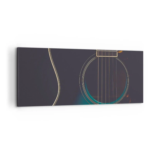 Tablou pe pânză - O clipă înainte de a suna - 100x40 cm