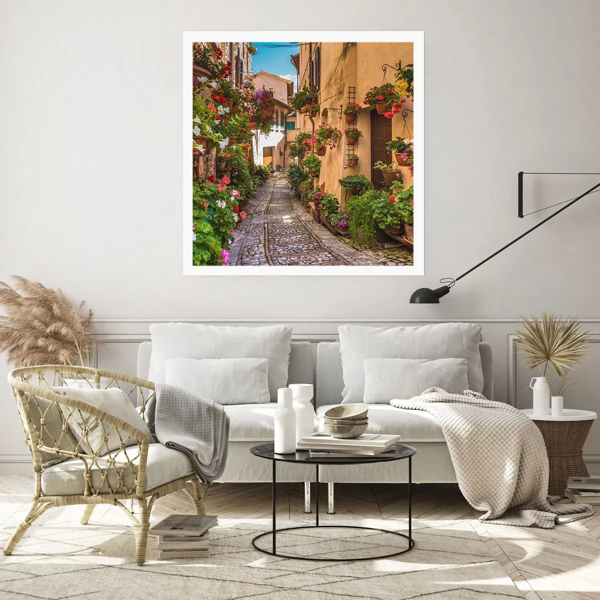 Poster - Străduță italiană - 60x60 cm