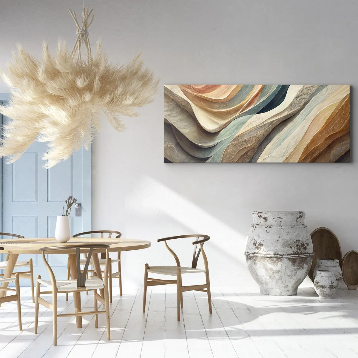 Tablou pe pânză - Momentul dinaintea schimbării - 100x40 cm