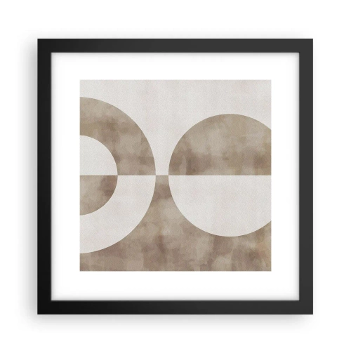 Poster în ramă neagră - Similitudini și diferențe - 30x30 cm