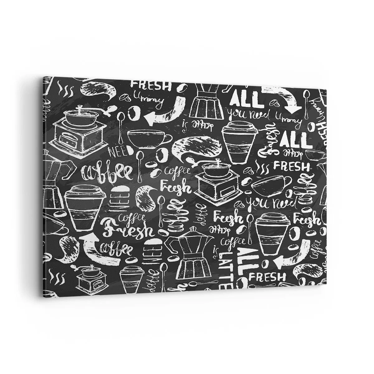 Tablou pe pânză - All you need is… - 120x80 cm