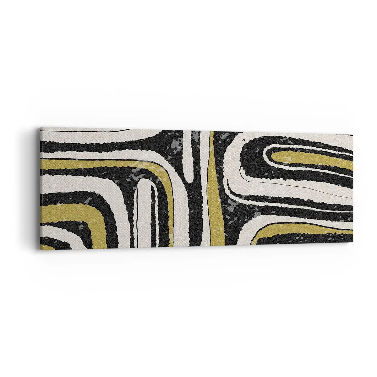 Tablou pe pânză - Compoziție: pasaje și alei - 90x30 cm