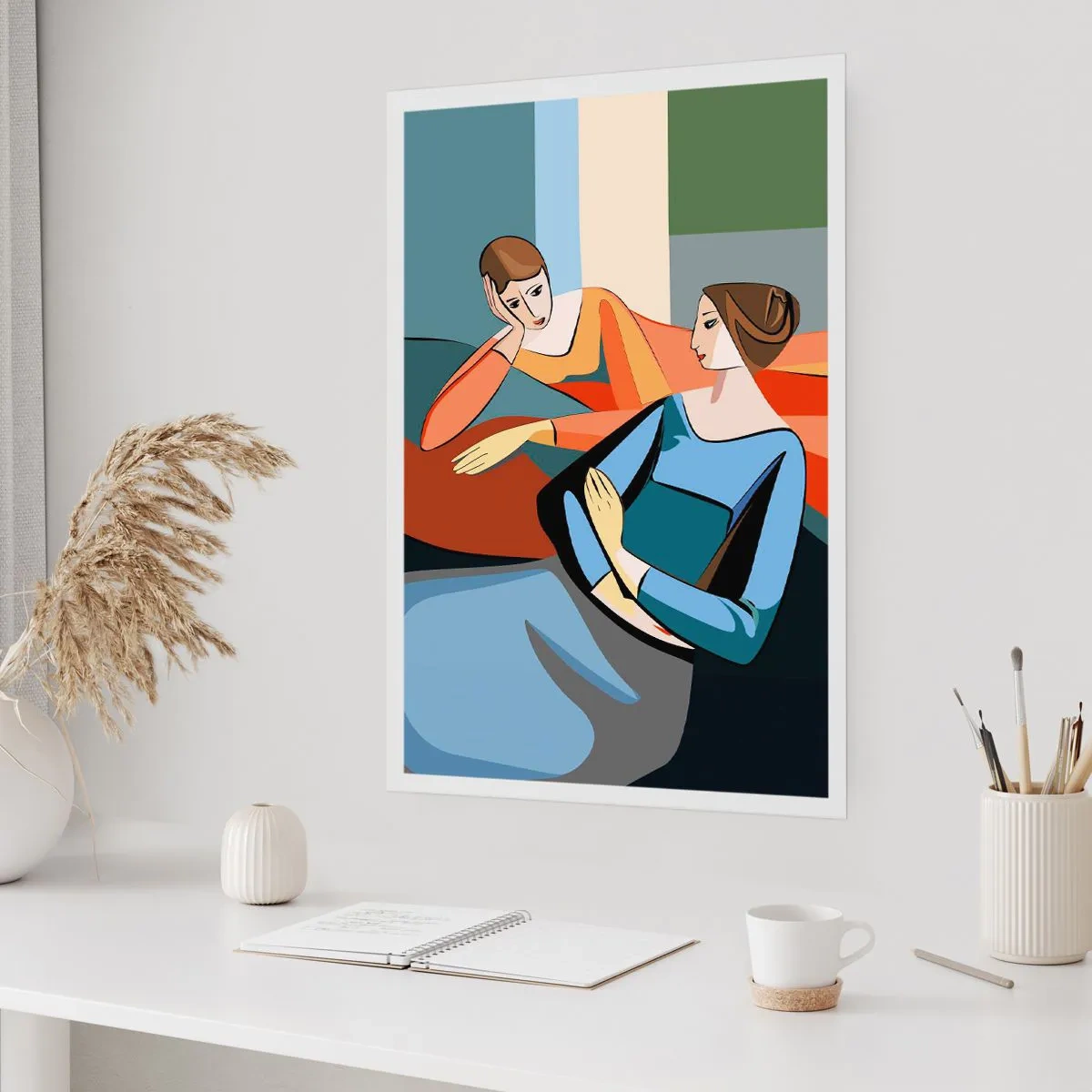Poster - Un moment de confidențe - 61x91 cm