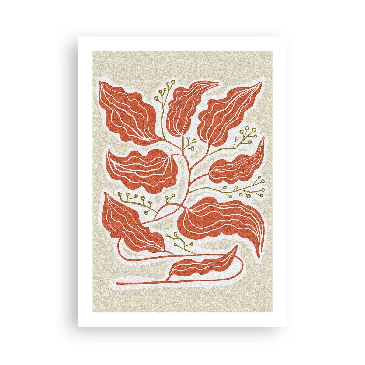 Poster - Folk și coral - 50x70 cm