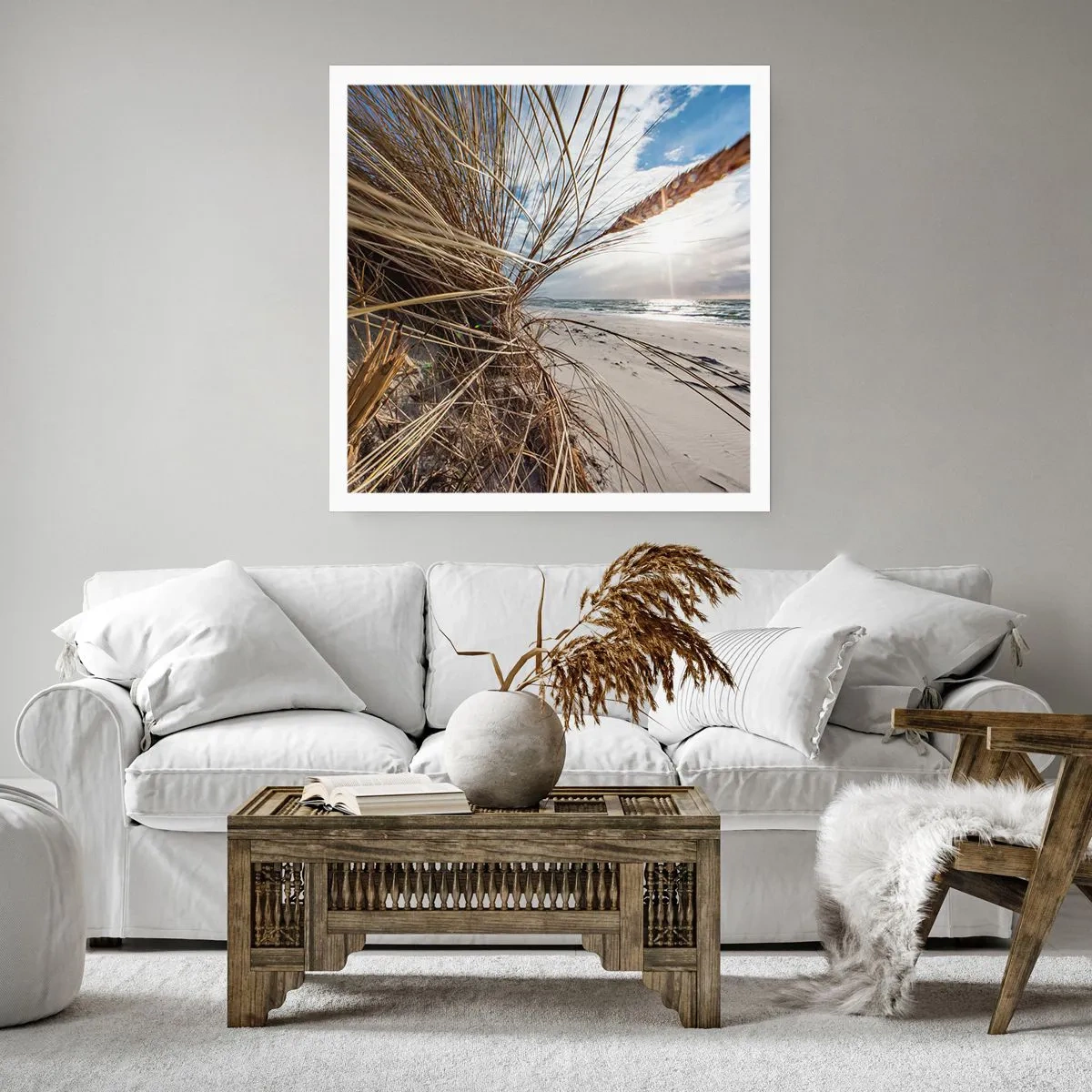 Poster - O întâlnire a elementelor - 30x30 cm