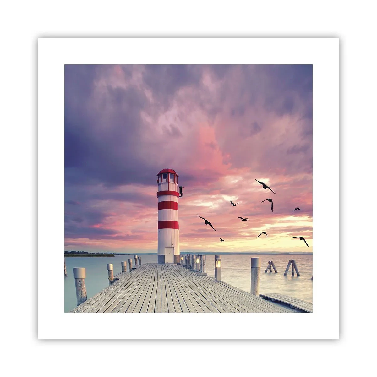 Poster - Să ne întoarcem în port - 40x40 cm