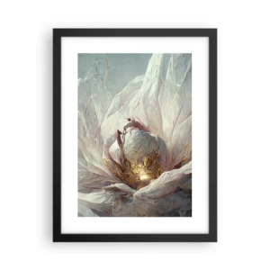 Poster în ramă neagră - Înflorește o dată la o sută de ani - 30x40 cm
