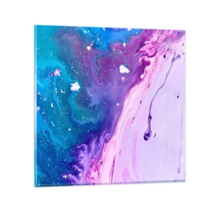 Tablou pe sticlă - Yin și yang - 70x70 cm
