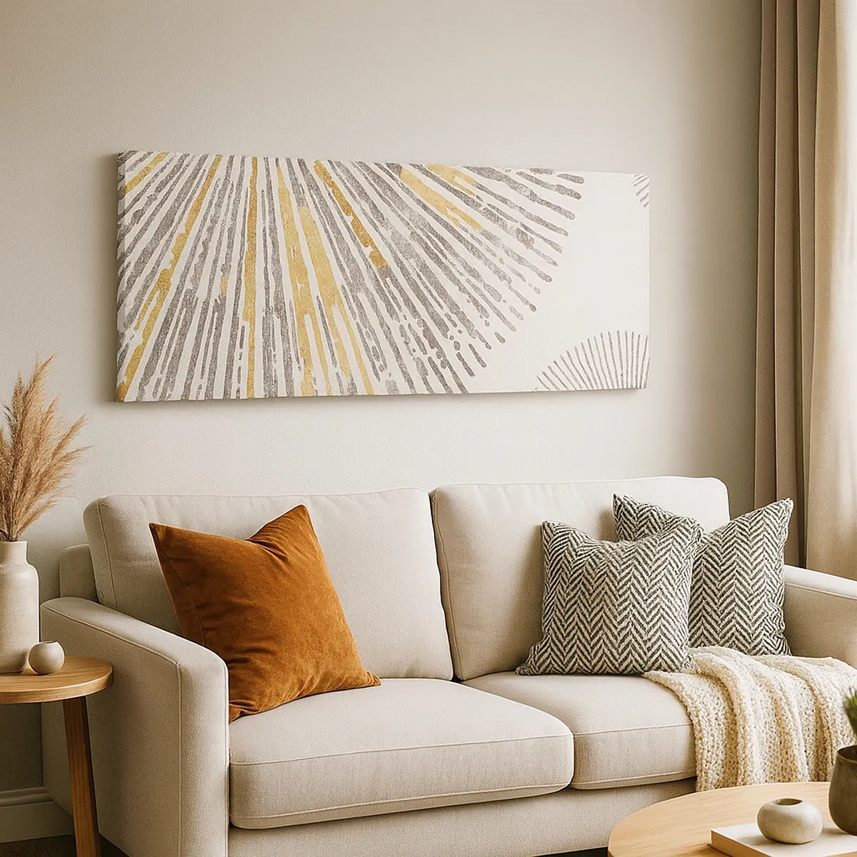 Tablou pe pânză - Frumusețea razei - 30x30 cm