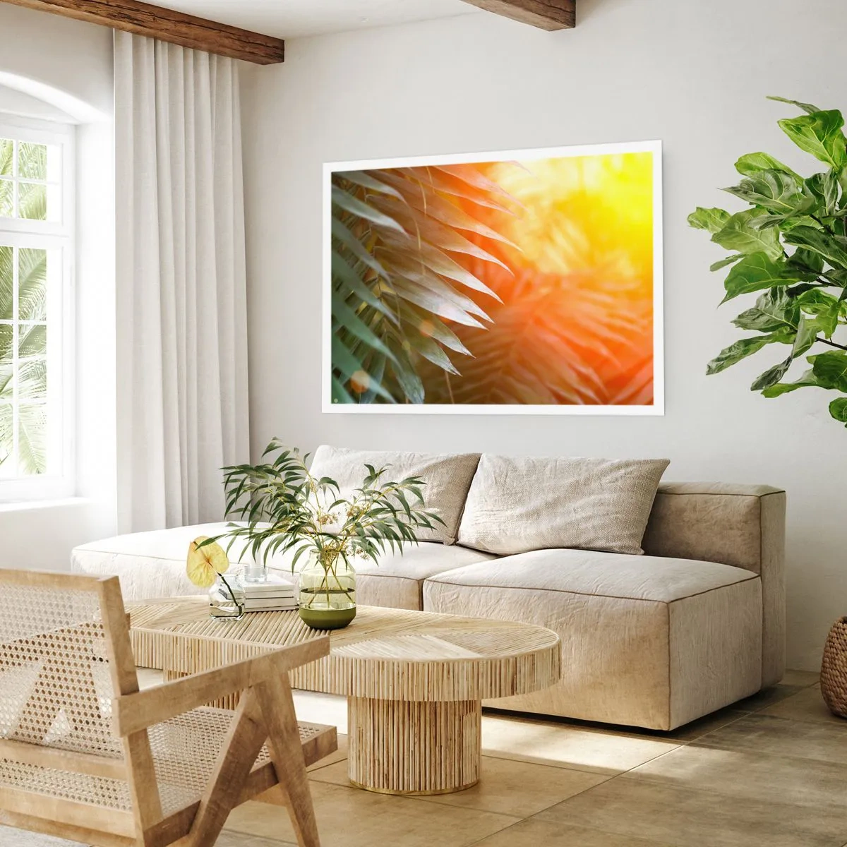 Poster - Dimineață în junglă - 100x70 cm