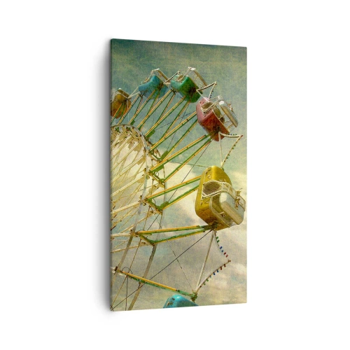 Tablou pe pânză - Hai la distracție… - 45x80 cm