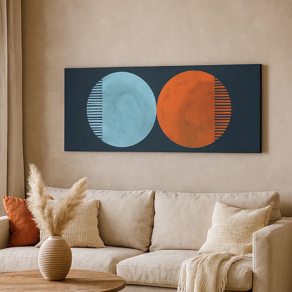 Tablou pe pânză - Doar geometrie? - 30x30 cm