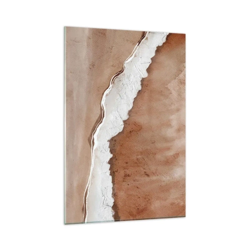 Tablou pe sticlă - În culorile pământului - 80x120 cm