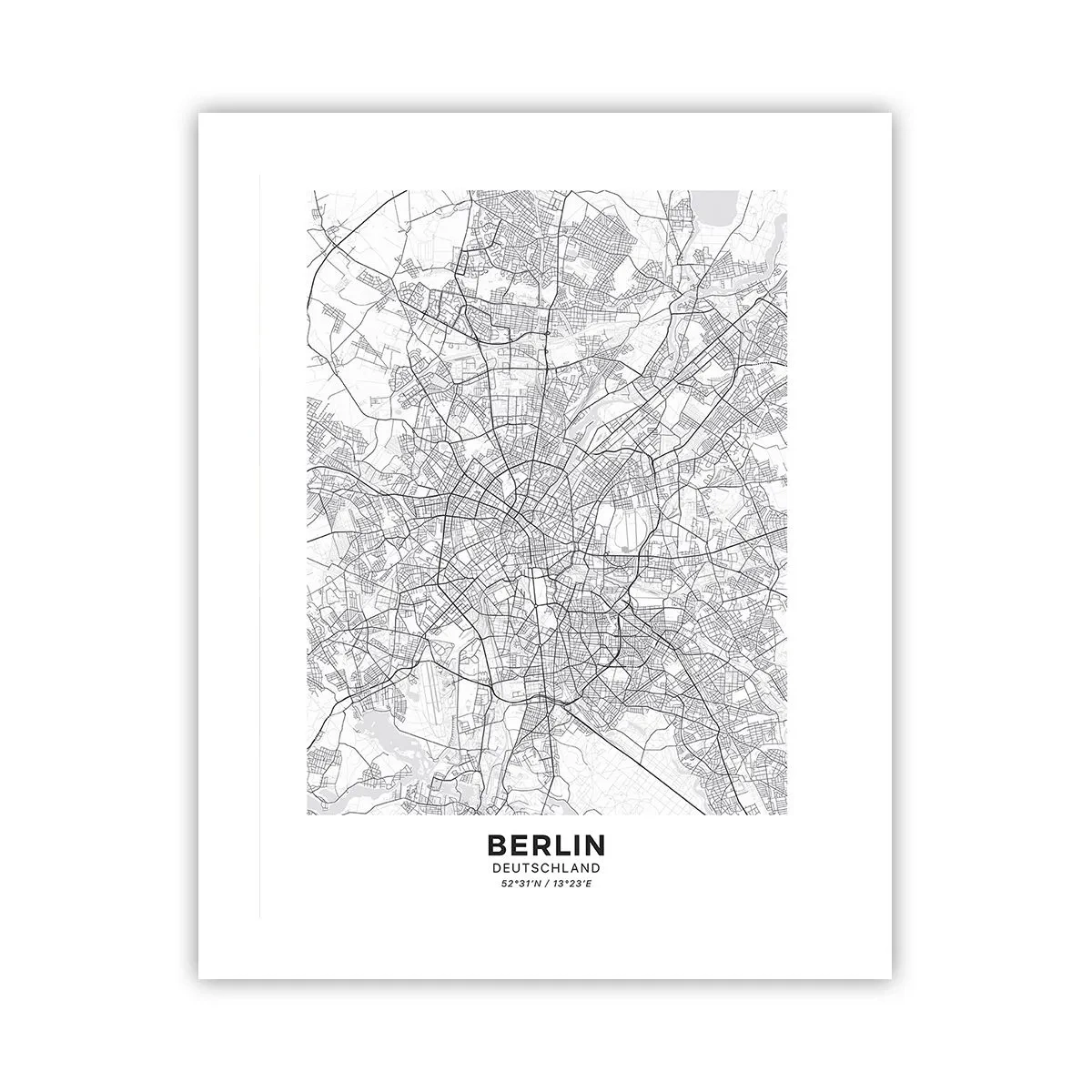 Poster - Floare de Berlin - 40x50 cm