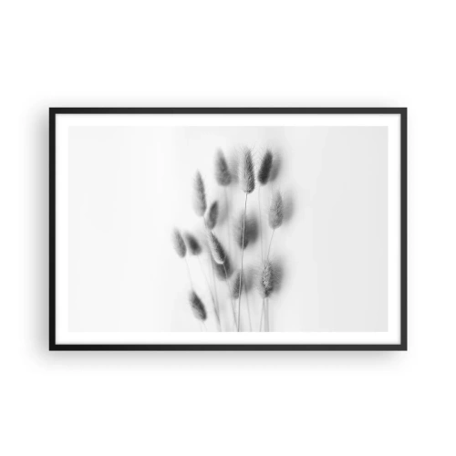 Poster în ramă neagră - Pufoșenia ierbii - 91x61 cm