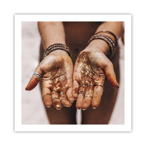 Poster - Un cadou pentru tine - 60x60 cm