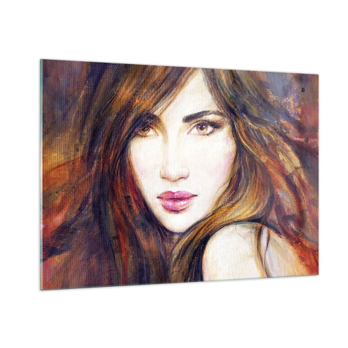 Tablou pe sticlă - Un bănuț pentru gândurile tale - 100x70 cm