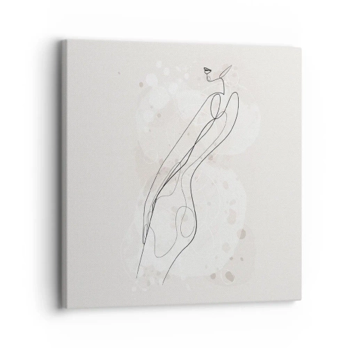 Tablou pe pânză - Să rătăcești cu privirea - 30x30 cm