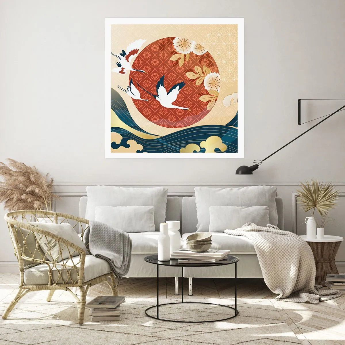 Poster - O fabulă japoneză - 50x50 cm