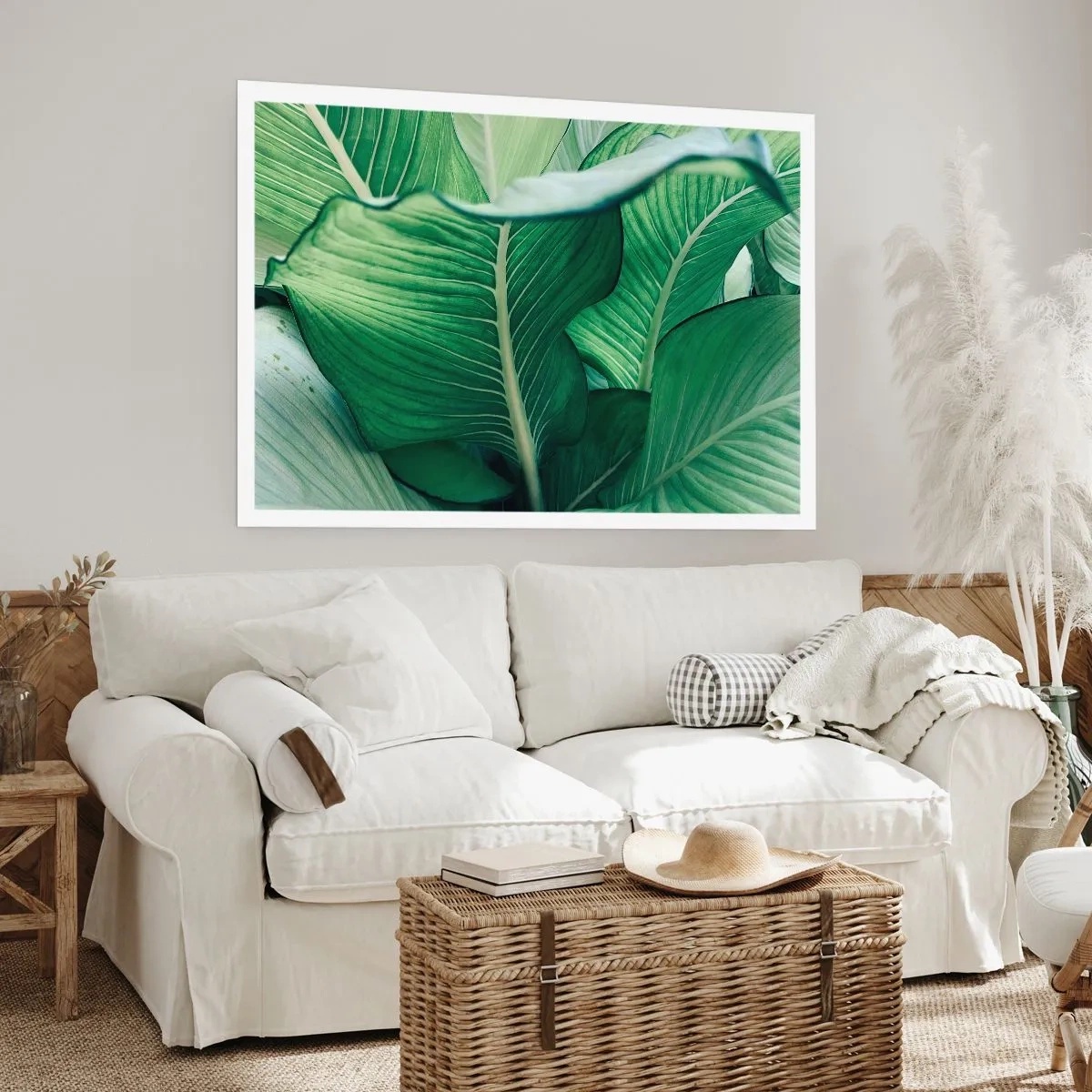 Poster - Viață intensă în verde - 50x40 cm