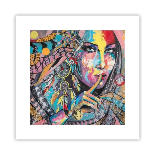 Poster - Taci până când înțelegi - 30x30 cm