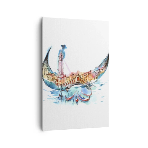 Tablou pe pânză - Croazieră prin oraș - 80x120 cm