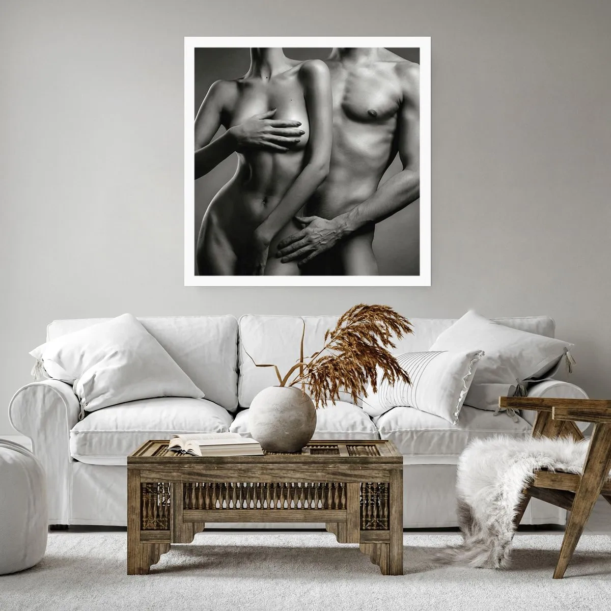 Poster - Adam și Eva - 60x60 cm