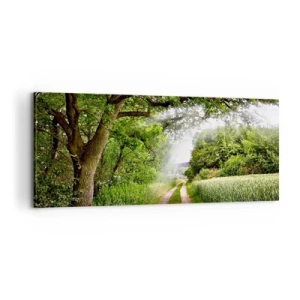 Tablou pe pânză - Et in Arcadia ego - 100x40 cm