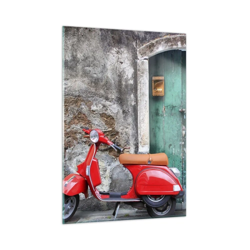 Tablou pe sticlă - Vacanța italiană - 50x70 cm
