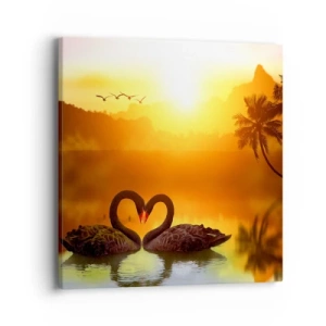 Tablou pe pânză - Fiecare cu pereche - 40x40 cm