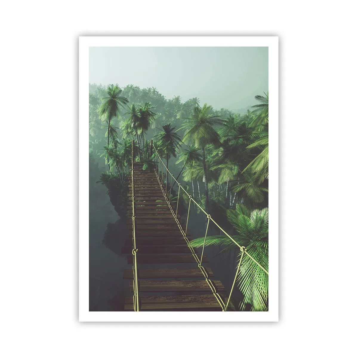 Poster - Deasupra cazanului verde - 70x100 cm