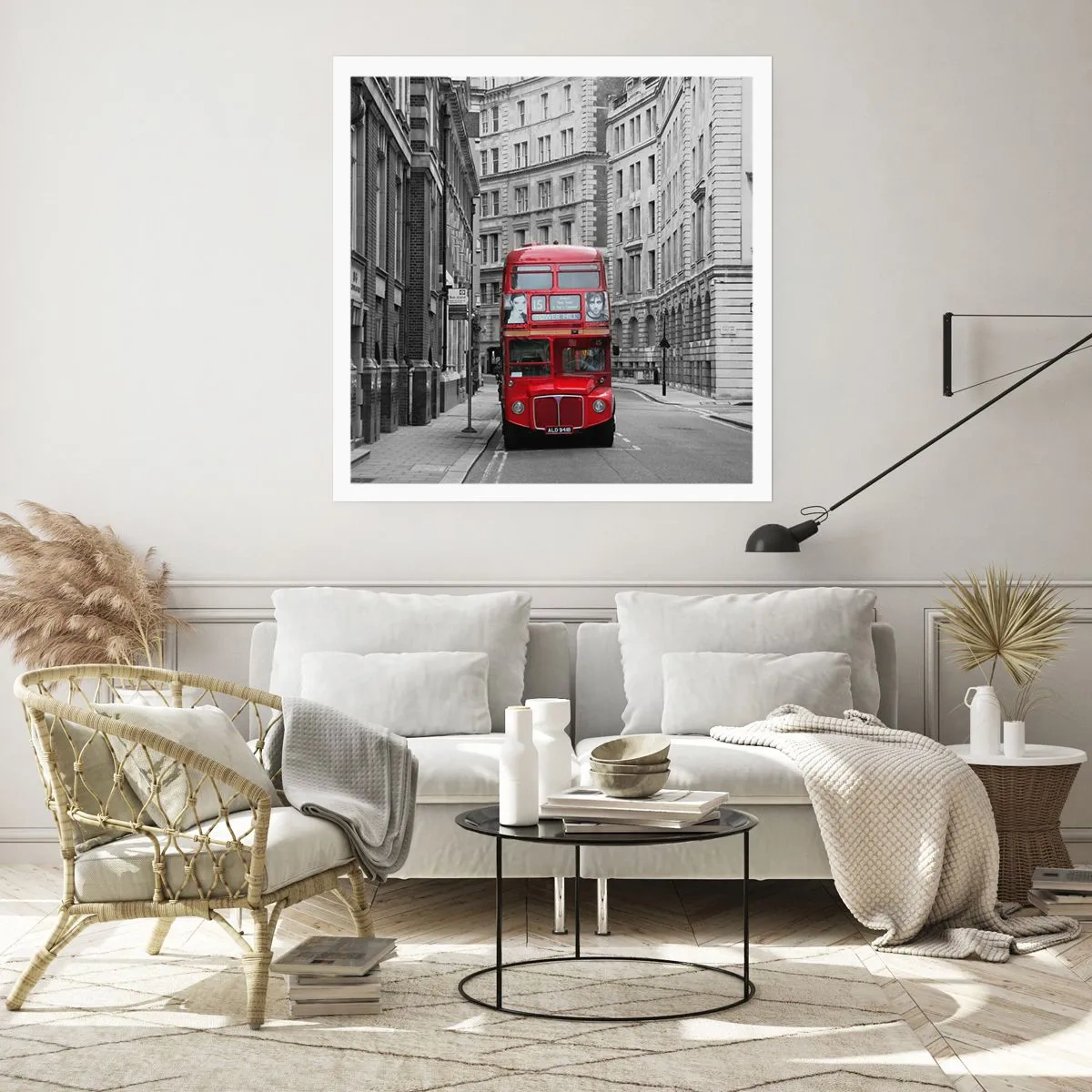 Poster - Viața de zi cu zi nu trebuie să fie gri - 30x30 cm