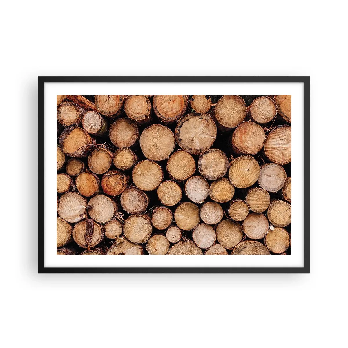 Poster în ramă neagră - Un nou început - 70x50 cm