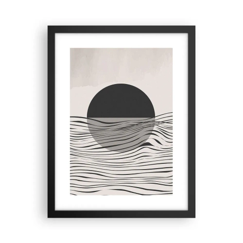 Poster în ramă neagră - Semicompunere - 30x40 cm