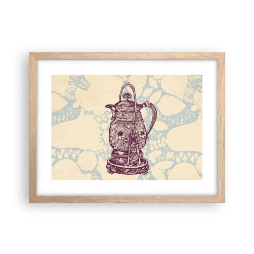 Poster în ramă de stejar deschis - Frumusețea vieții de zi cu zi - 40x30 cm