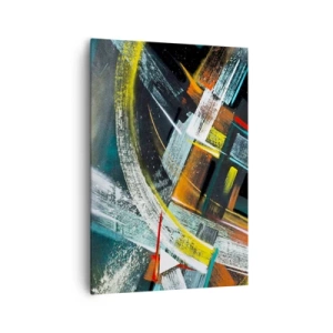 Tablou pe pânză - Energia în mișcare - 70x100 cm