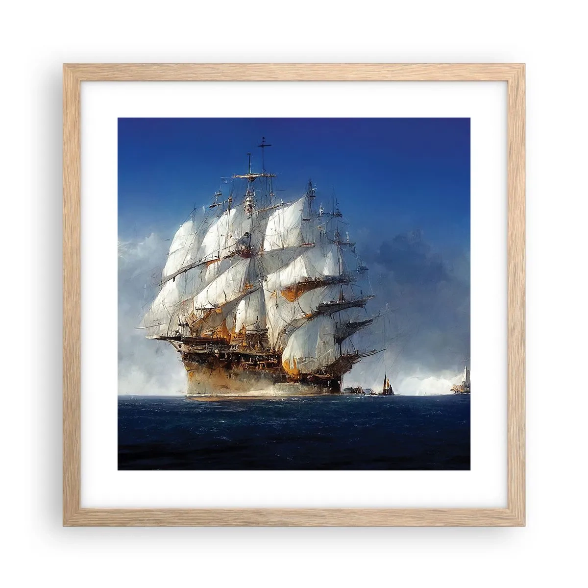 Poster în ramă de stejar deschis - The great glory! - 40x40 cm