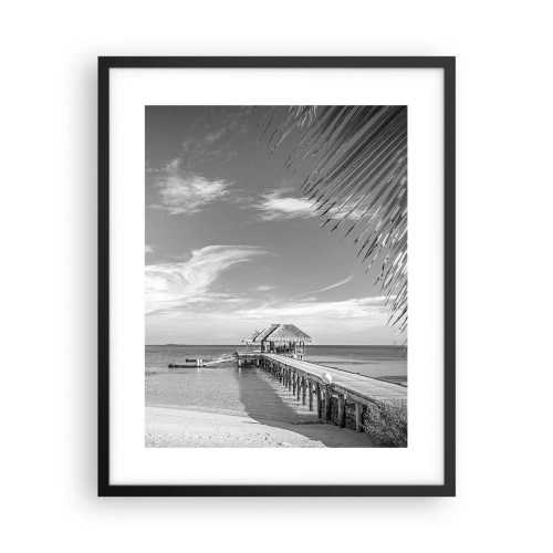 Poster în ramă neagră - O amintire sau un vis? - 40x50 cm
