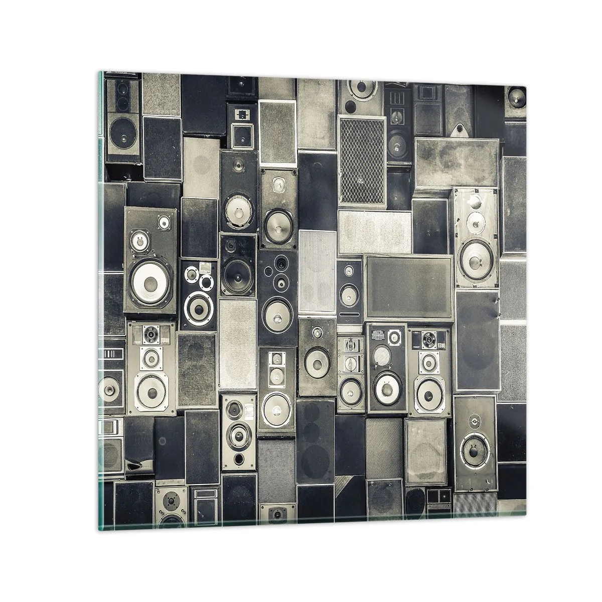 Tablou pe sticlă - Și totul este în regulă - 30x30 cm
