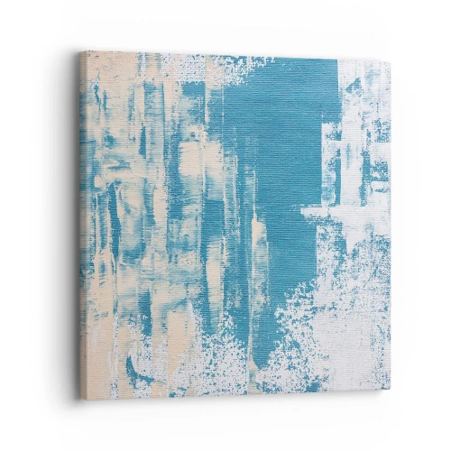 Tablou pe pânză - Prin ţurţur de gheață - 30x30 cm