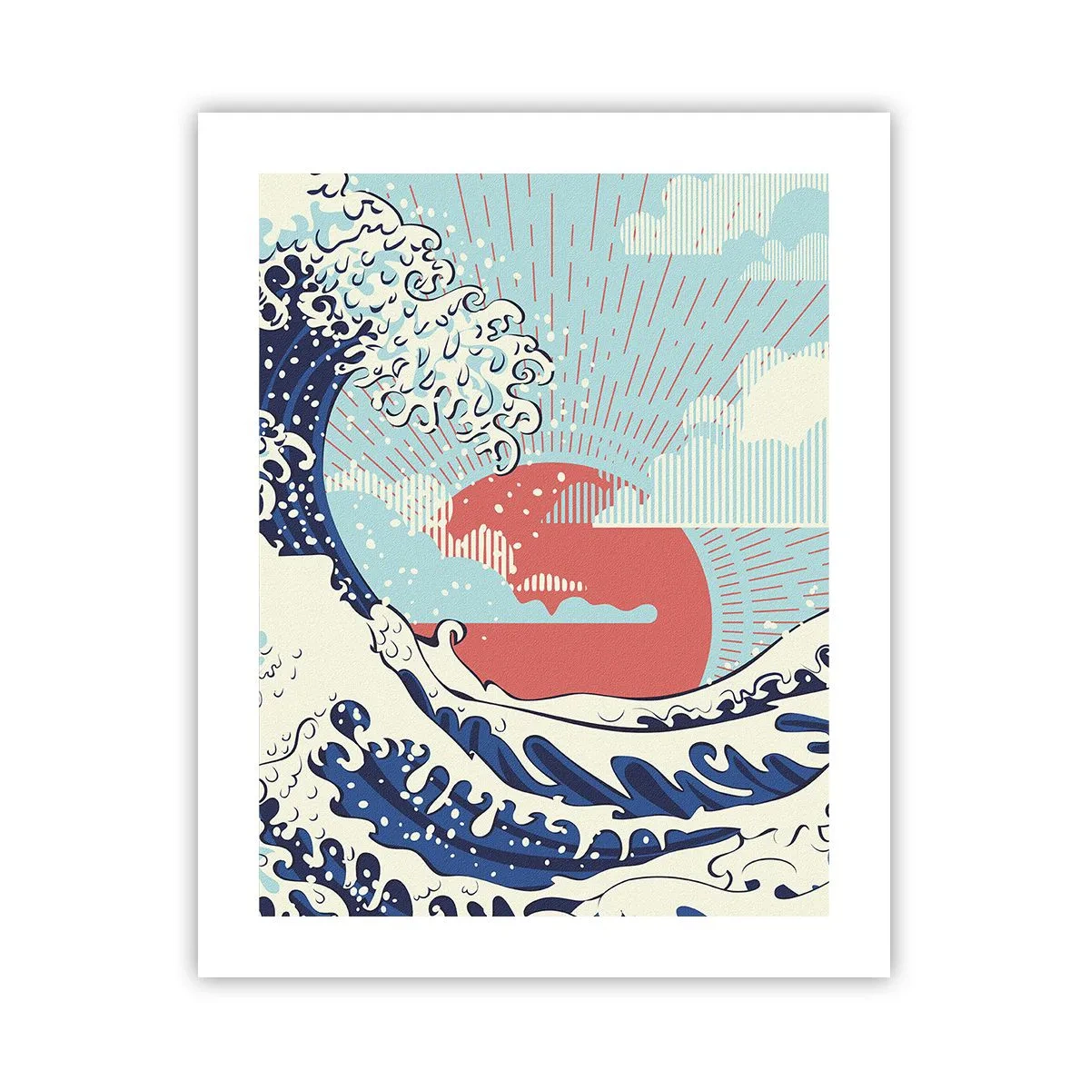 Poster - Din inspirații japoneze - 40x50 cm